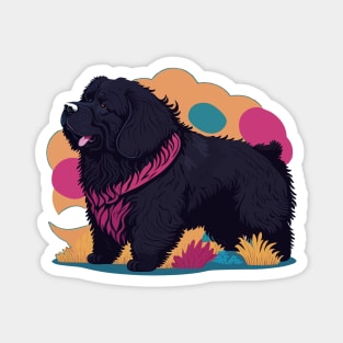 Newfoundland Portrait Magnet