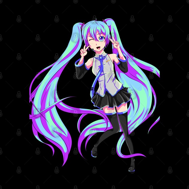 Hatsune Miku by piefanart