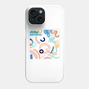 WATERCOLOR SHAPES Phone Case