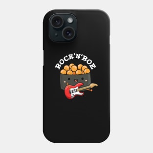 Rock And Roe Cute Rock And Roll Sushi Pun Phone Case