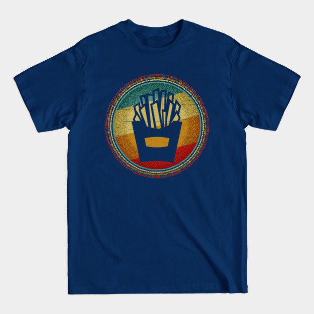 Disover Vintage French Fries - French Fries - T-Shirt