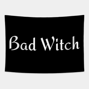 Bad Witch. Minimalistic Halloween Design. Simple Halloween Costume Idea Tapestry