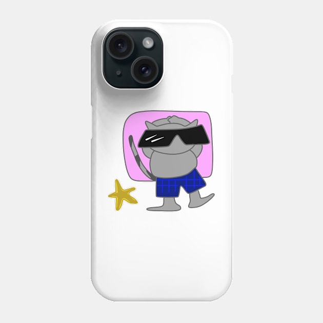 sunbathe Phone Case by catcatch