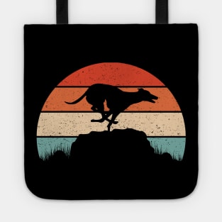 Greyhound Dog Sunset Tote