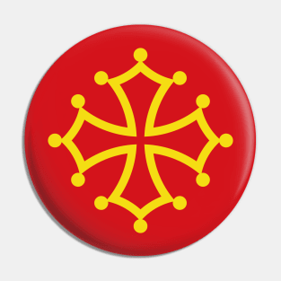 Cathar Cross Pin