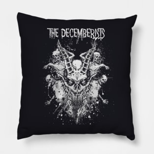 Dragon Skull Play December Pillow