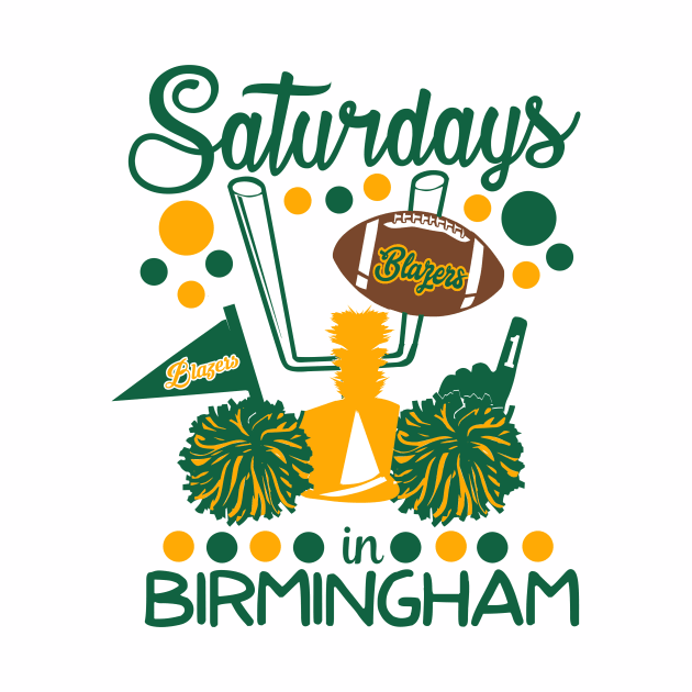 Saturdays in Birmingham - UAB Blazers Gameday by deepsouthsweettees