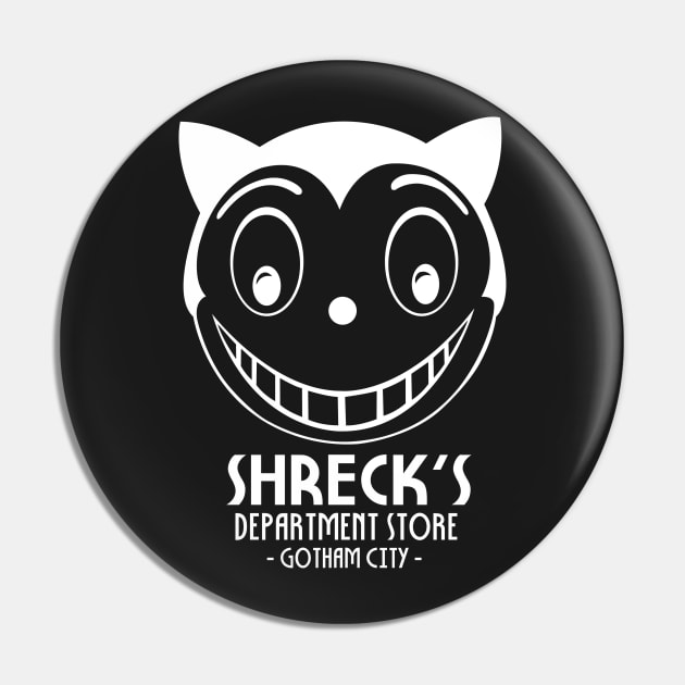 Shreck's Department Store Pin by Atomic Luau Pop Emporium