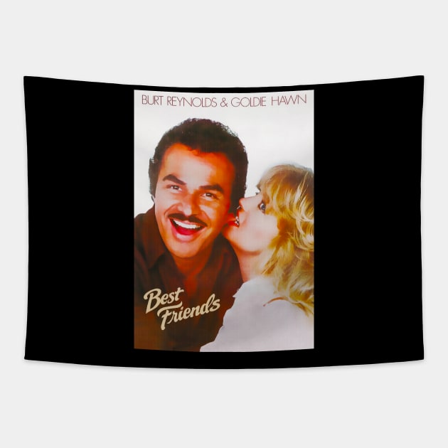 goldie hawn burt reynolds Tapestry by zicococ