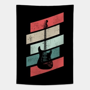 Retro Vintage S-Style Electric Guitar Tapestry