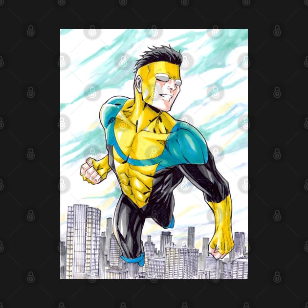 invincible art by super villain