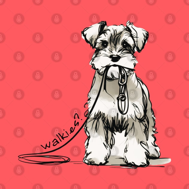 WALKIES - Schnauzer by ZogDog Pro