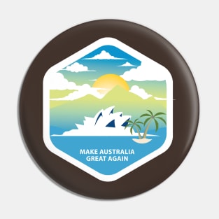 Make Australia Great Again Pin