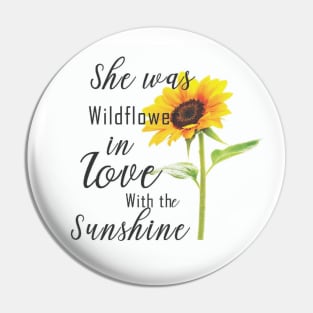 she was  wildflower in lovewith the sunshine 1 Pin