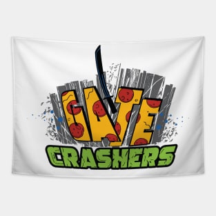 GateCrashers Turtle Power Logo (Katana) Tapestry