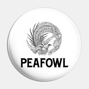 Peafowl Pin