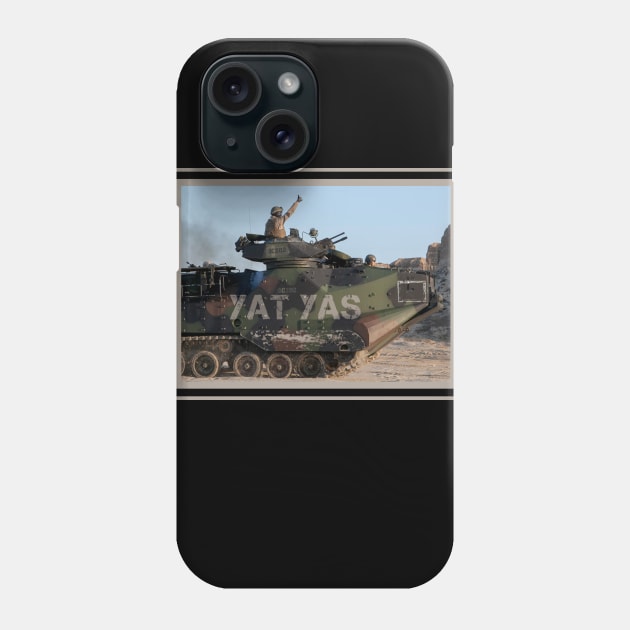 YAT YAS Amtrac AAV Amphib Crew Phone Case by outrigger