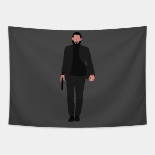 John Wick walking Tapestry