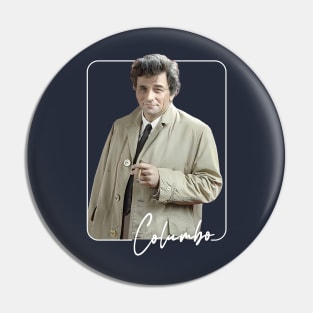 Columbo / Vintage Style Retro TV Pin