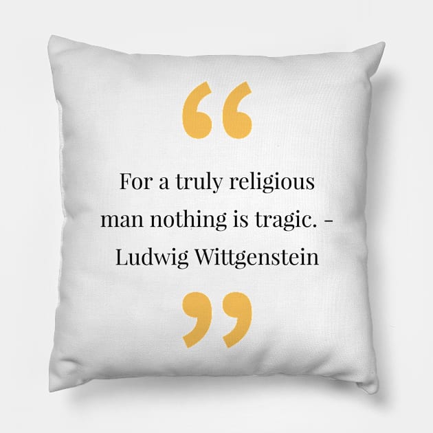 philosophy quotes Pillow by CreationsByAme