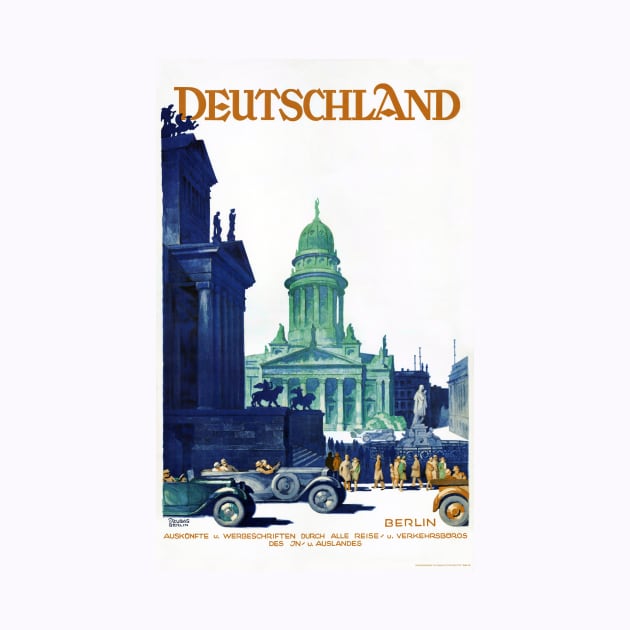 Vintage Travel Poster Germany Deutschland by vintagetreasure