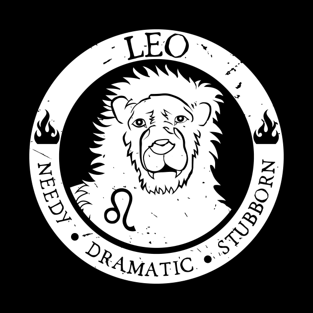 Savage Leo Zodiac Antisocial Astrology by atomguy