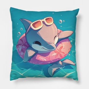 cute dolphin Pillow