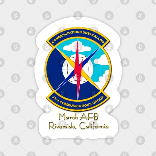 33rd Communications Group Magnet by VoodooNite