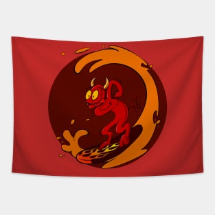 Surf Devil Tapestry