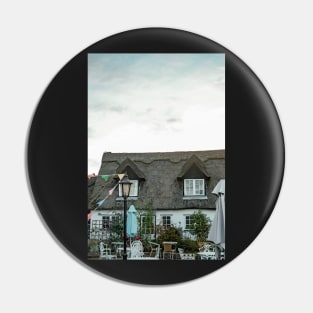 Pretty cafe with thatched roof in Norfolk Pin