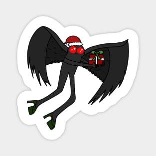 Holiday Mothman Magnet