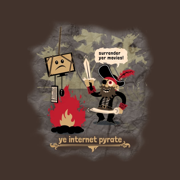 Internet Pirate by danielhewson