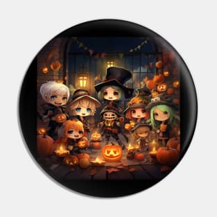 Halloween party Pin