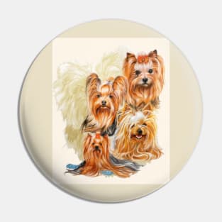 Yorkshire Terrier with Ghost Pin