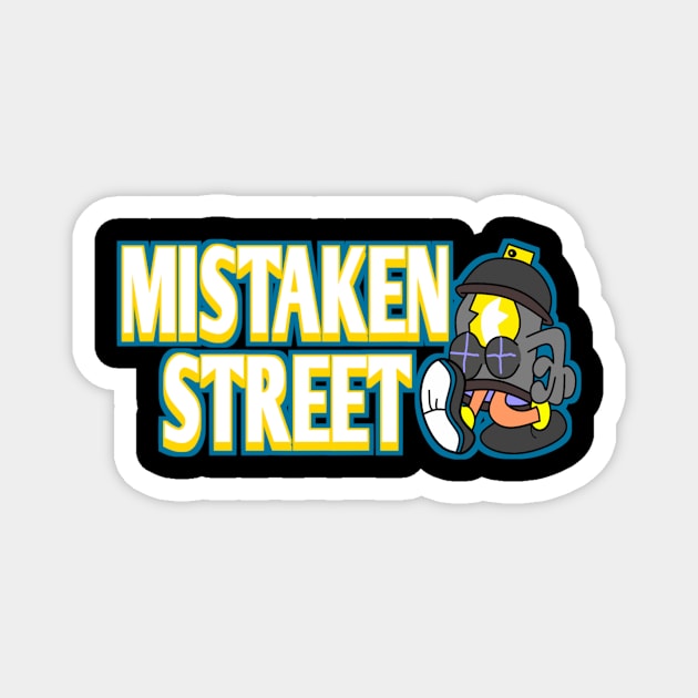 Mistaken street Magnet by Mistaken street