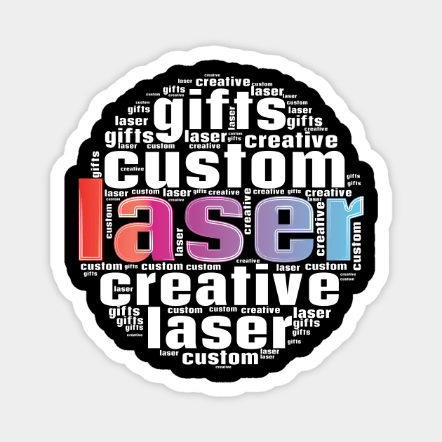 Laser hobby Magnet by Nice Surprise