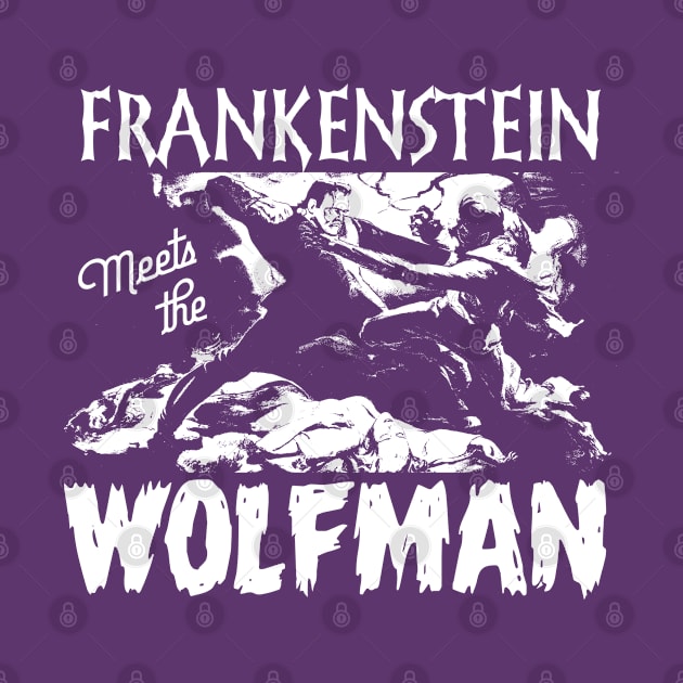 Frankenstein Meets the Wolfman by MonkeyKing