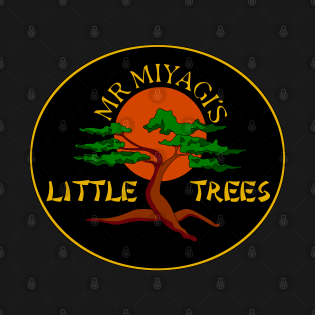 Mr. Miyagi's Little Trees by MacBain