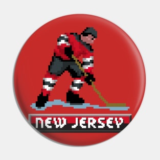 New Jersey Hockey Pin