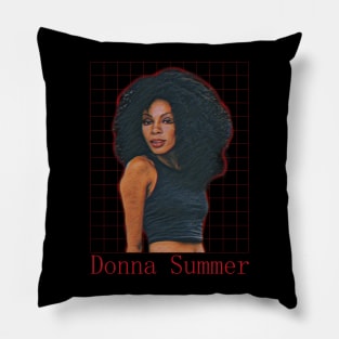 Donna Summer - Retro Fan Design Pillow