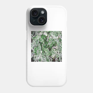 Lush Cineraria Foliage Phone Case