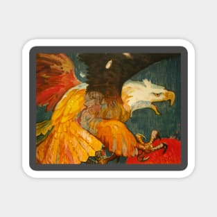 Vintage American Bald Eagle Magnet