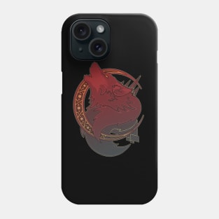 Howling Wolf Moon - Fantasy and Folklore Phone Case