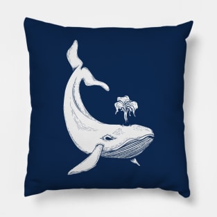 Underwater Whale Pillow