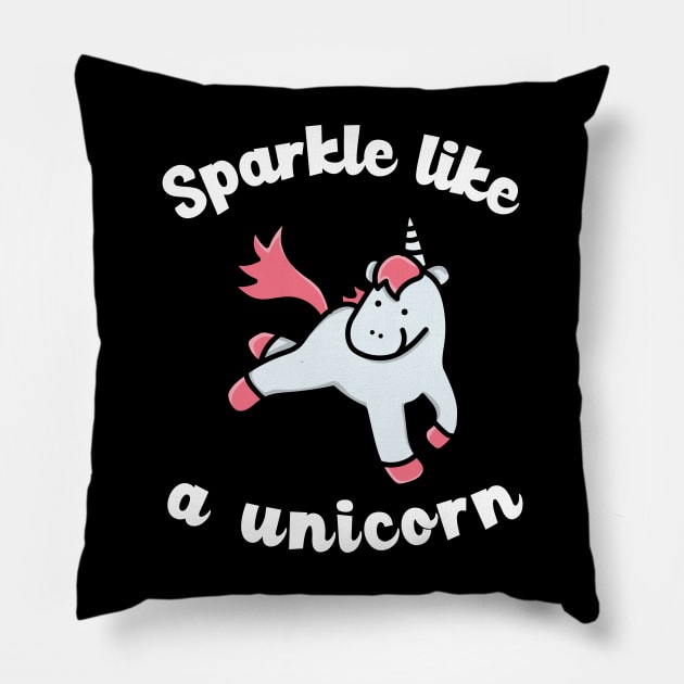 sparkle like a unicorn Pillow by juinwonderland 41