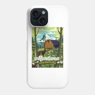 Montana "Gold and Silver" Phone Case