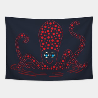 Water Pageant Octopus Tapestry