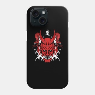 Oni mask T-shirt Phone Case