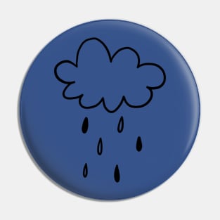 Rain and Clouds Pin