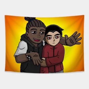 Marcus and Zeke Tapestry